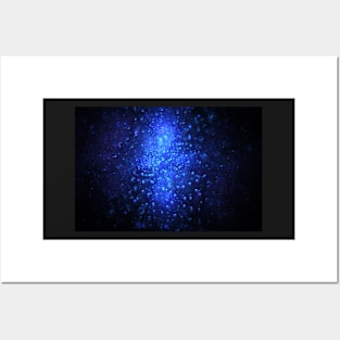 Blue nebula Posters and Art